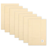 Baby Burp Cloths for Boys and Girls - 7 Pack Large 100% Cotton Double Layered Extra Absorbent Burp Rags, Pastle