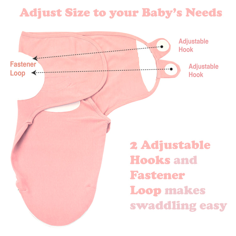 Baby Swaddle,3-Pack Newborn Babies Swaddle Sleep Sack, Infant Sleeping Sack, Easy Adjustable Baby Swaddle Blanket Wrap for Boy Girl