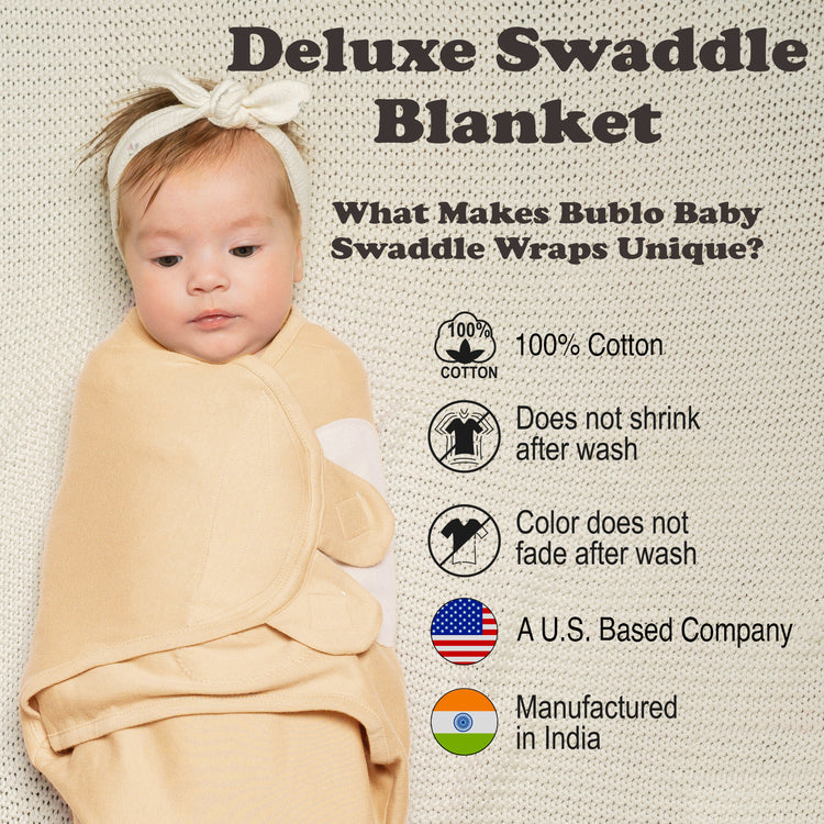 Baby Swaddle,3-Pack Newborn Babies Swaddle Sleep Sack, Infant Sleeping Sack, Easy Adjustable Baby Swaddle Blanket Wrap for Boy Girl