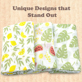 Muslin Swaddle Blankets for Newborn, 3 Pack Receiving Blanket, Muslin Blanket Swaddles Wrap for Boys Girls, Baby Essentials, 47x47 Inches Large Size, 100% Cotton