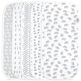 Baby Burp Cloths - 5 Pack Large - Washcloths Double Layered Top layer 100% Cotton and bottom layer 100% polyester fleece Absorbent Burping Cloth Extra Absorbent Baby Burp Cloth Extra Soft for Boys and Girls