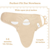 Baby Swaddle Blanket Wrap, 3-Pack Organic Newborn Swaddle Sack, Baby Swaddles 3-6 Months, Swaddles for Newborns, Baby Sleep Sack, Baby Swaddle Blanket Wrap