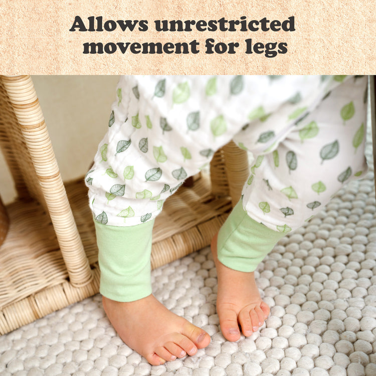 Toddler Sleep Sack for 3T-4T, Baby Wearable Blanket, Toddler Baby Sleep Sack with Feet, Sleeveless Breathable Sleep Sacks for Baby Girls