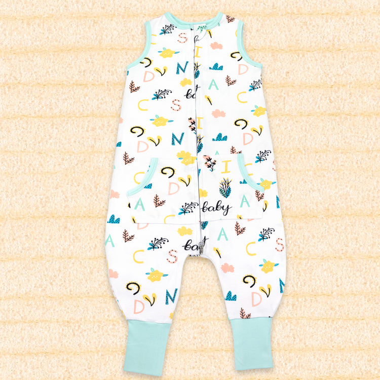 Toddler Sleep Sack for 2t-3t, Baby Wearable Blanket, Toddler Baby Sleep Sack with Feet, Sleeveless Breathable Sleep Sacks for Baby Girls