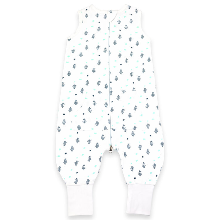 Baby Sleep Sack, 0.5 TOG Sleep Sack Baby Wearable Blanket, Toddler Baby Sleep Sack with Feet, Sleeveless Breathable Sleep Sacks for Baby Girls