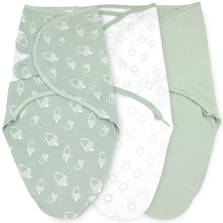 Bublo Baby Organic Cotton Swaddle for Newborns (0–3 Months) – Soft Velcro Swaddle Sack for Baby Boys & Girls