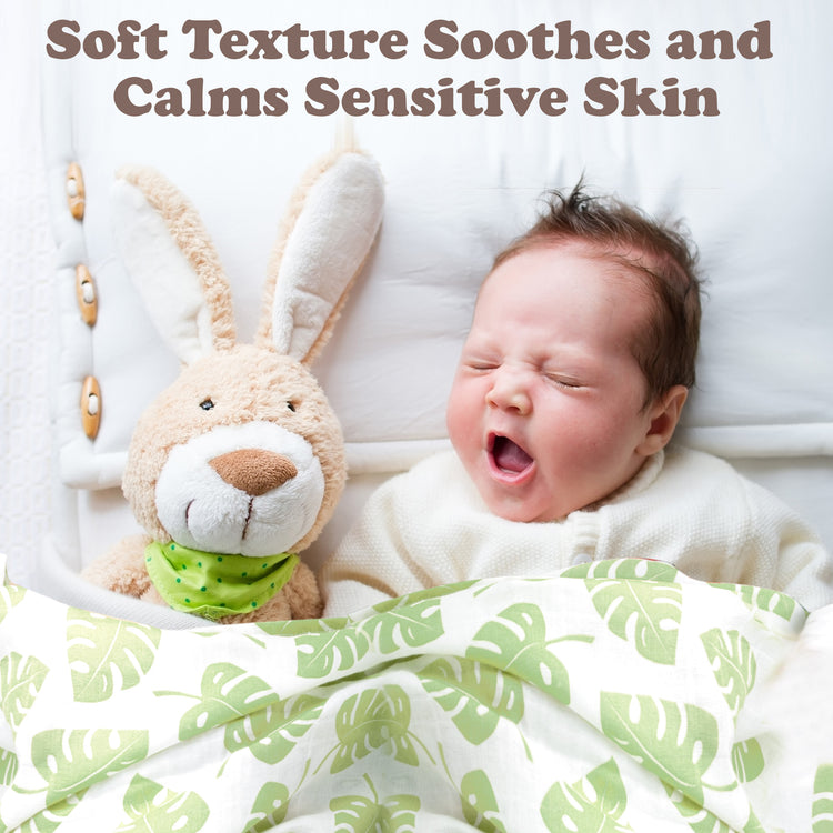 Muslin Swaddle Blankets for Newborn, 3 Pack Receiving Blanket, Muslin Blanket Swaddles Wrap for Boys Girls, Baby Essentials, 47x47 Inches Large Size, 100% Cotton