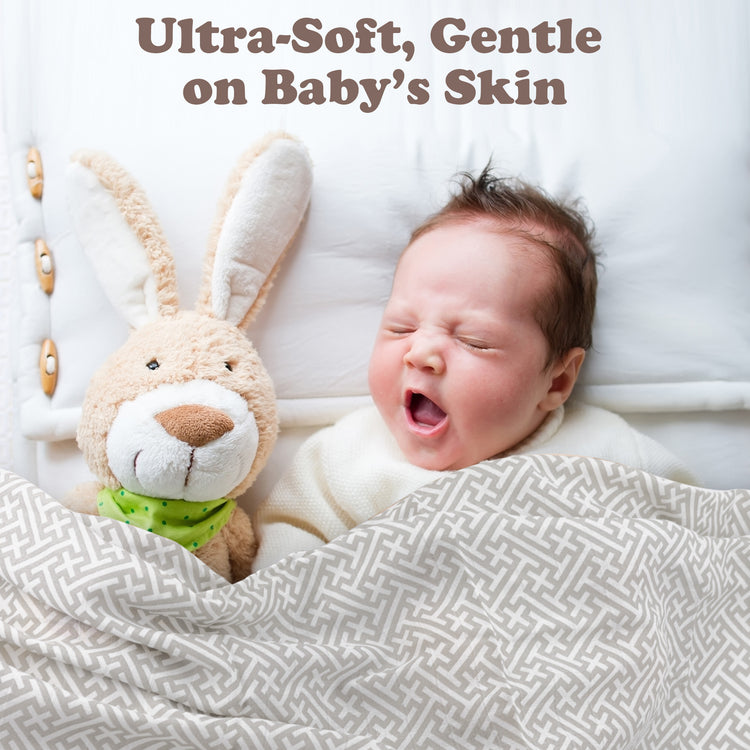 Muslin Swaddle Blankets for Newborn, 3 Pack Receiving Blanket, Muslin Blanket Swaddles Wrap for Boys Girls, Baby Essentials, 47x47 Inches Large Size, 100% Cotton