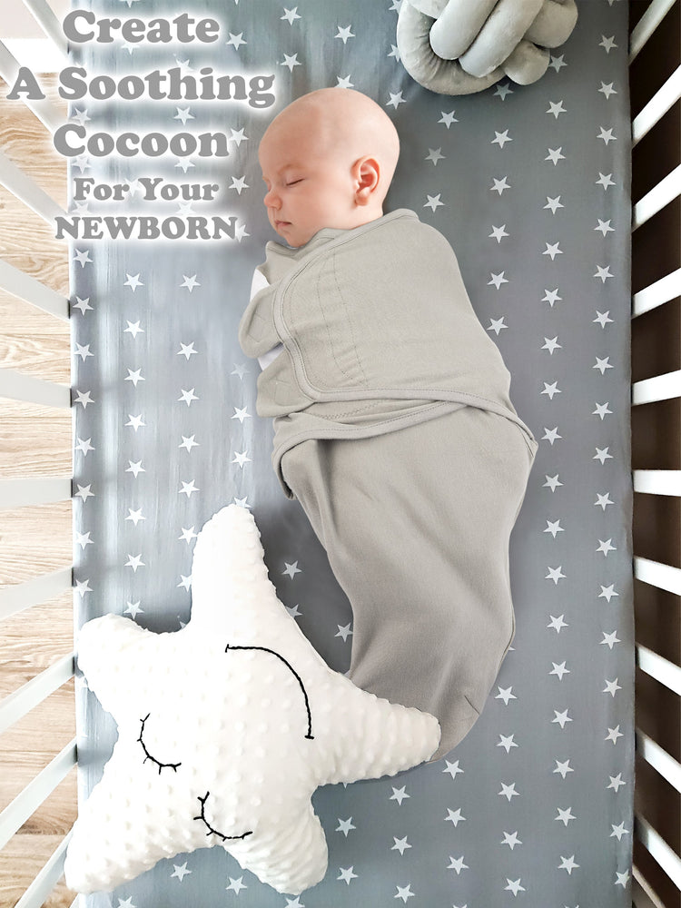 Baby Swaddle Blanket Wrap, 3-Pack Organic Newborn Swaddle Sack, Baby Swaddles 0-3 Months, Swaddles for Newborns, Baby Sleep Sack, Baby Swaddle Blanket Wrap