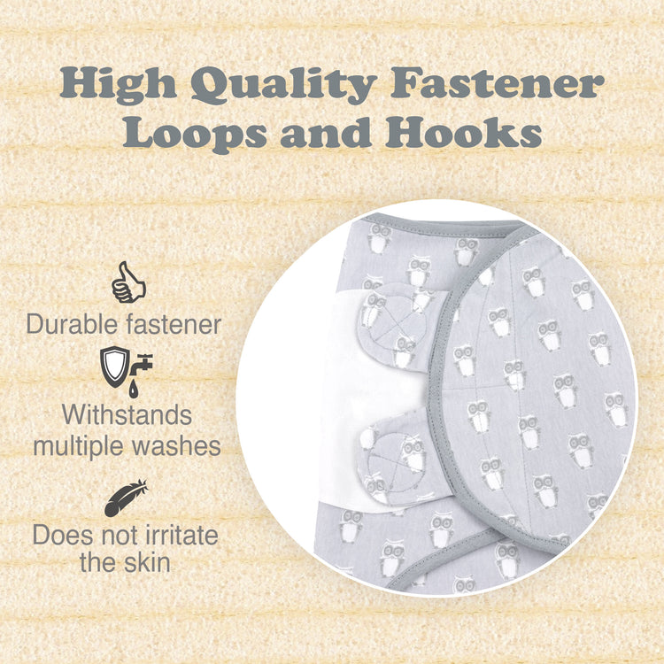 Bublo Baby Organic Cotton Swaddle for Newborns (0–3 Months) – Soft Velcro Swaddle Sack for Baby Boys & Girls