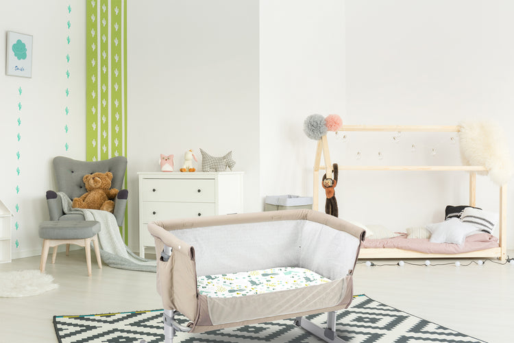 Bublo Baby Bassinet Sheet Set for Boy and Girl, 3 Pack, Universal Fitted for Oval, Hourglass & Rectangle Bassinet Mattress, Fitted Sheets Size 32 x 16 x 4 Inches, Green