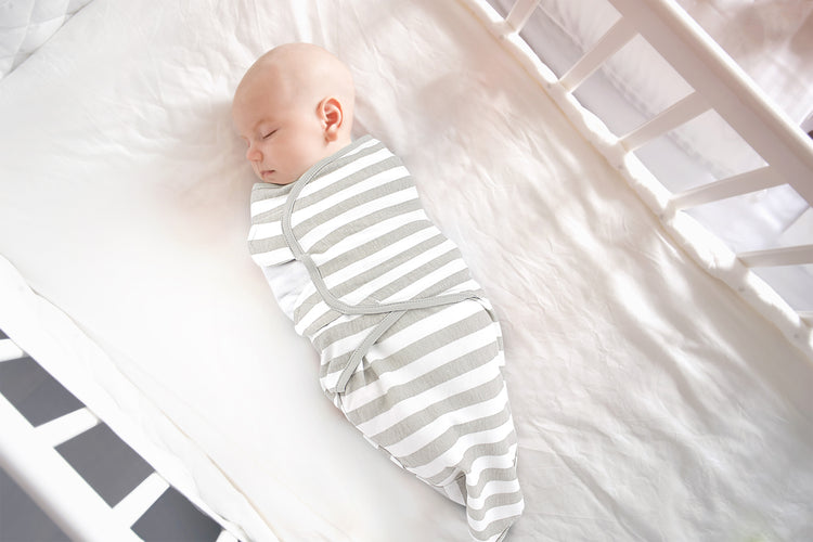 Bublo Baby Swaddle Blanket Boy Girl, 3 Pack Large Size Newborn Swaddles Small (0-3 Months), Infant Adjustable Swaddling Sleep, Grey