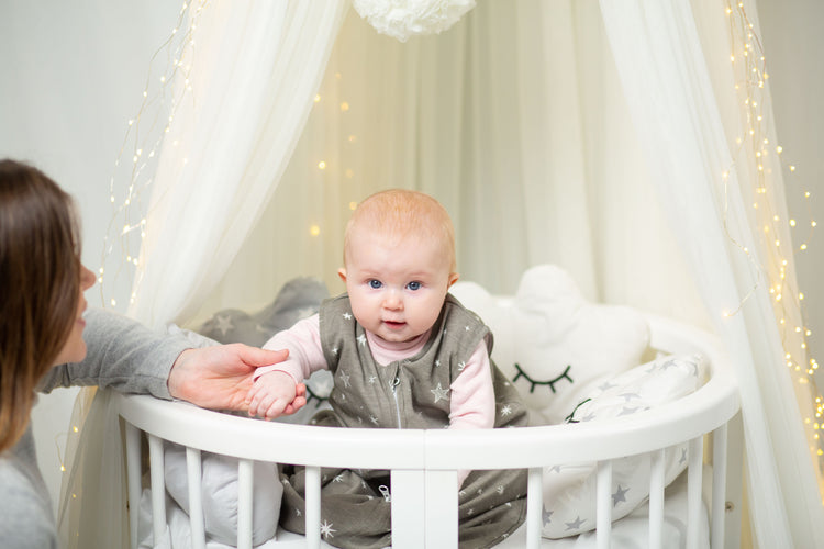 Bublo Baby Wearable Blanket, Cotton Sleep Sacks for 12-18 Months, 2 Pack Unisex Sleeping Bag Sack, Large Size, 2-Way Zipper, 0.5 Tog Breathable Cotton, Grey