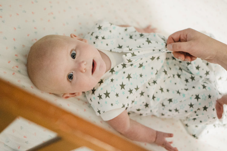 Bublo Baby Baby Wearable Blanket, Cotton Sleep Sacks for 6-12 Months, 2 Pack Unisex Sleeping Bag Sack, Medium Size, 2-Way Zipper, 0.5 Tog Breathable Cotton, Aqua