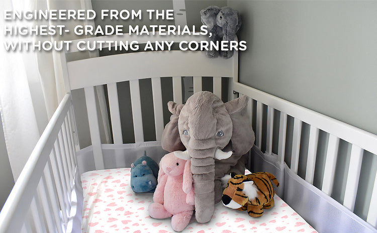 Bublo Baby Bassinet Sheet Set for Boy and Girl, 3 Pack, Universal Fitted for Oval, Hourglass & Rectangle Bassinet Mattress, Fitted Sheets Size 32 x 16 x 4 Inches, Floral