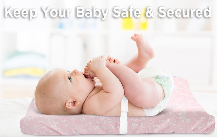 Bublo Baby Changing Pad Cover Sheets Set, 2 Pack, Universal Fitted Changing Table Covers for Boys and Girls, Comfortable Cozy Cradle Sheets, Breathable Soft Jersey Cotton, Fitted 32x15x5 Inches Pads, Floral