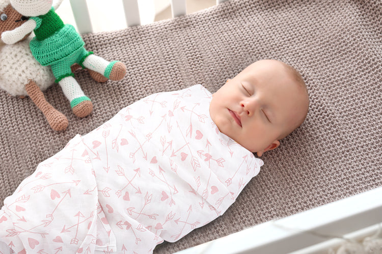 Bublo Baby Muslin Swaddle Blanket, Soft Silky Breathable Receiving Blanket for Boy & Girl, 47x47 Inches, 100% Cotton, Pink