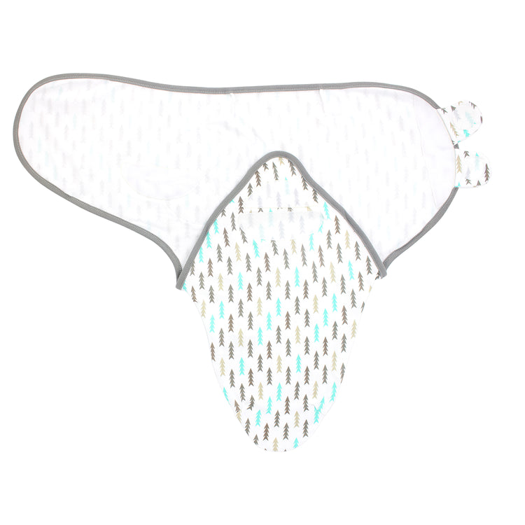 Bublo Baby Swaddle Blanket Boy Girl, 3 Pack Large Size Newborn Swaddles 3-6 Month, Infant Adjustable Swaddling Sleep Sack, Aqua